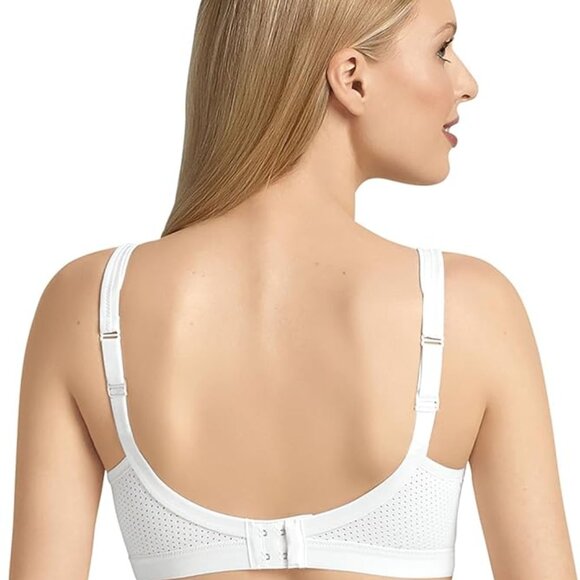Anita Nursing Bra 5051 Size 36D White Soft Cup No Wire High Cotton Content - Picture 2 of 3